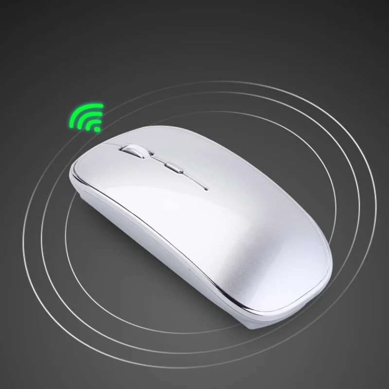 Беспроводная Bluetooth мышь перезаряжаемая Бесшумная для ПК компьютера ноутбука MacBook