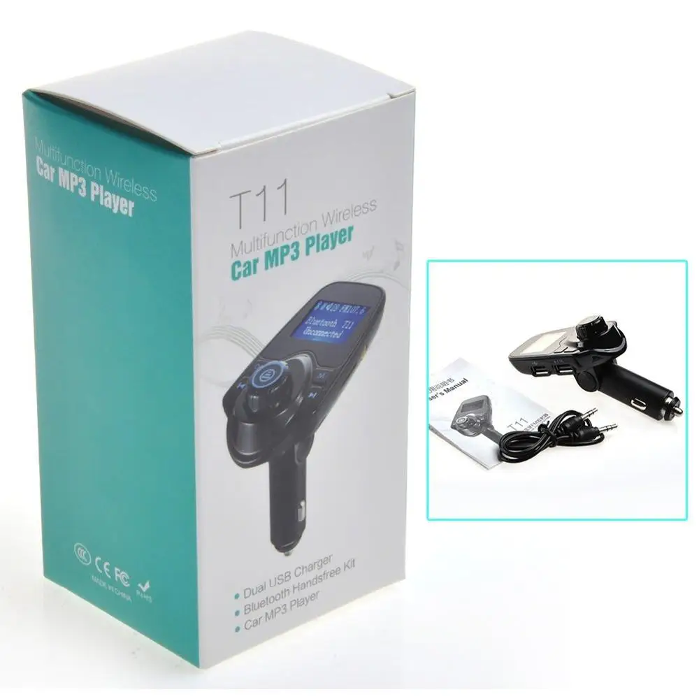 FM передатчик для чтения Micro SD USB накопителя|fm transmitter|car kit fm mp3fm transmitter wireless |