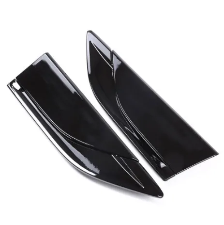 Автомобиль ABS пианино черный сторона ВОЗДУХА крыло вентиляционное отверстие