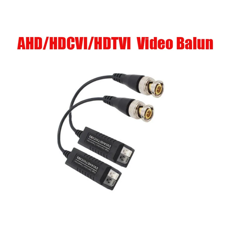 720P/1080P AHD/HDCVI/HDTVI BNC к UTP Cat5/5e/6 видео балун пассивные приемопередатчики 300 м