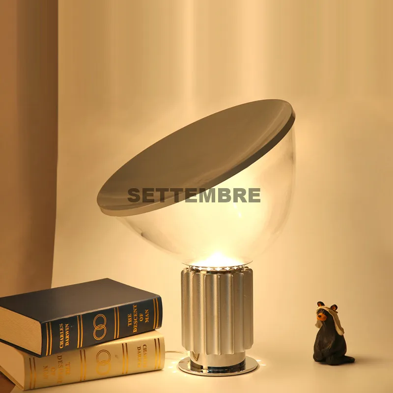 SETTEMBRE современный Art Deco настольные лампы Гостиная Спальня обеденный радар Стекло