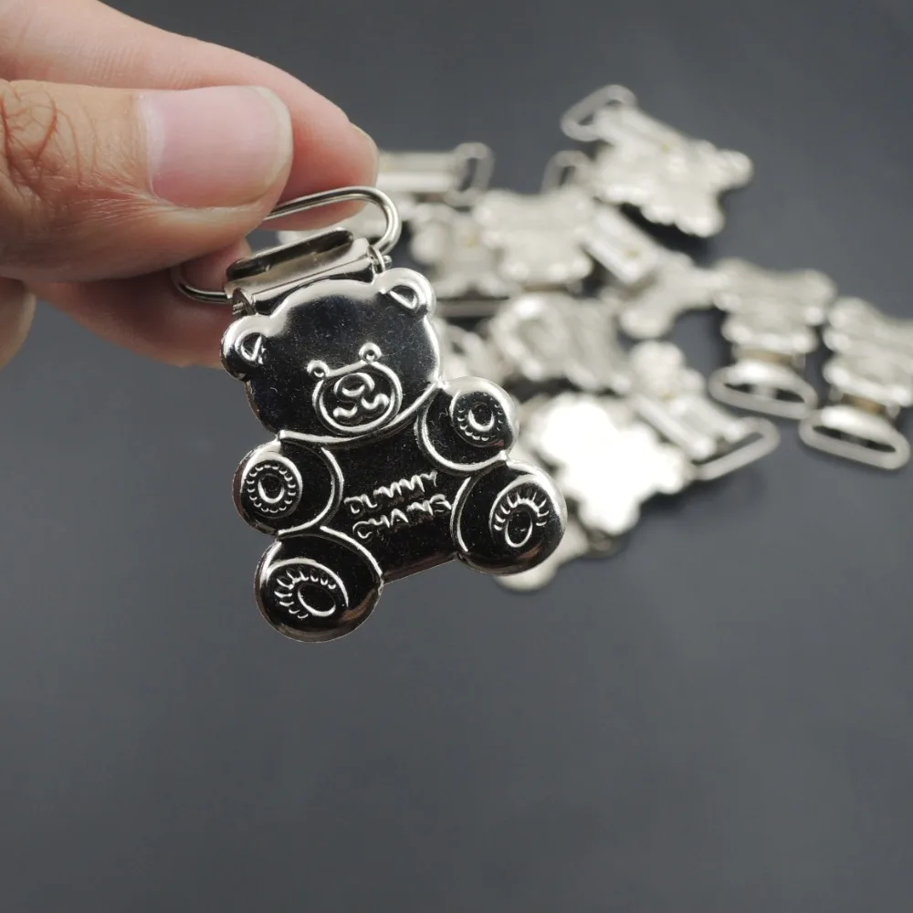 50 шт. металлические зажимы для соски пустышки|pacifier dummy|chain colorchain holder |