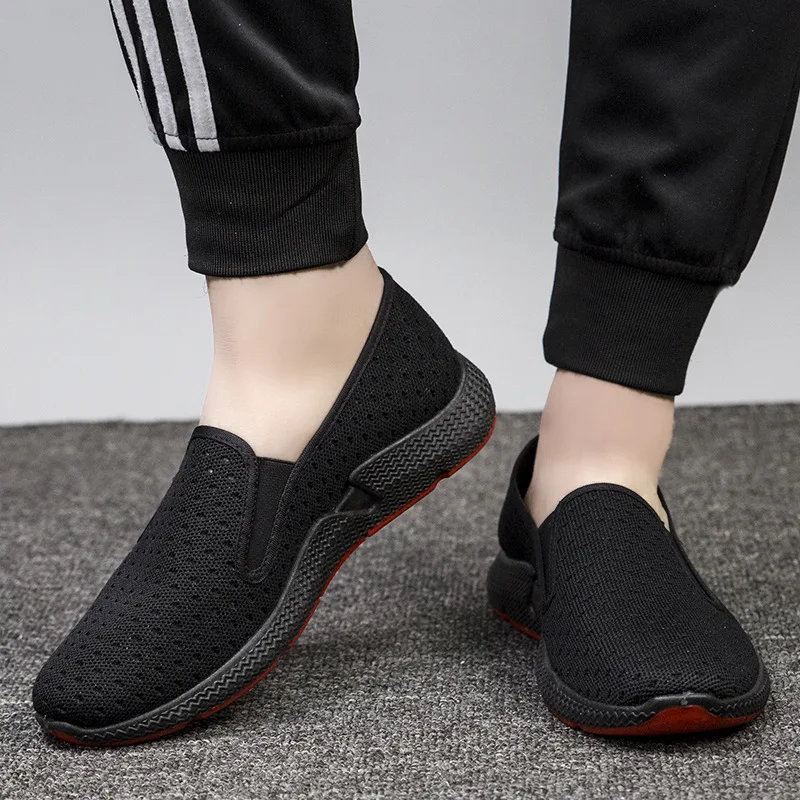 Damyuan 2019 new summer men's net shoes comfortable breathable hollow sports leisure flying weaving mens | Обувь