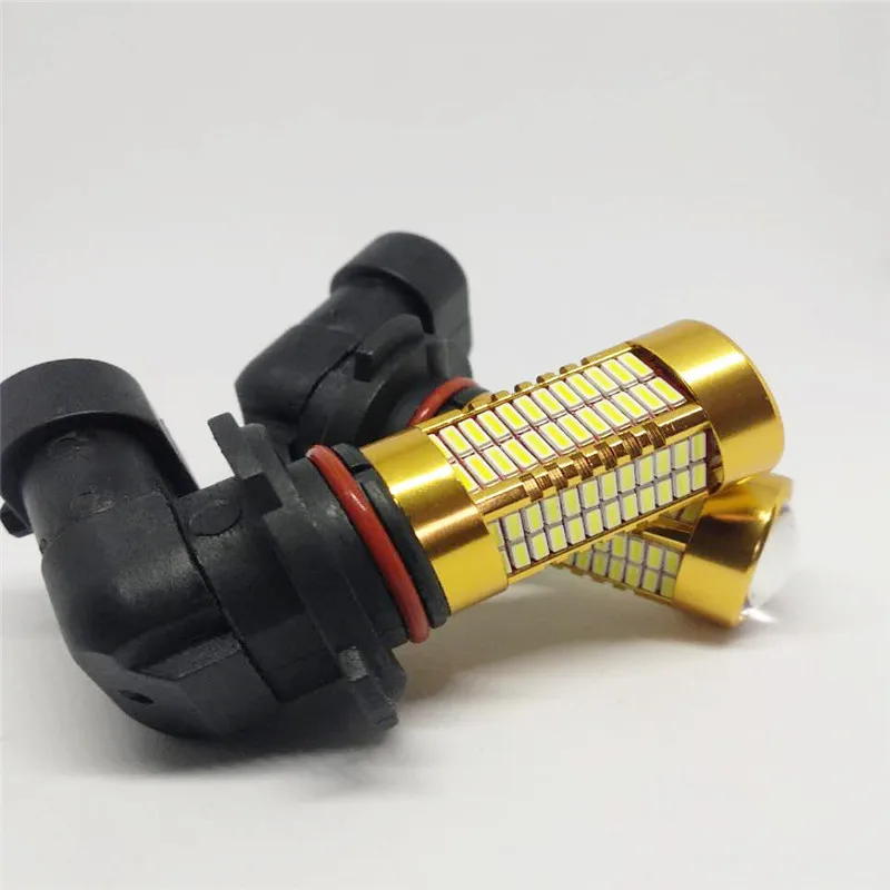 2 шт. светильник для автомобилей Светодиодный 9006 4014 h10 106SMD стробоскоп 9005 высокой