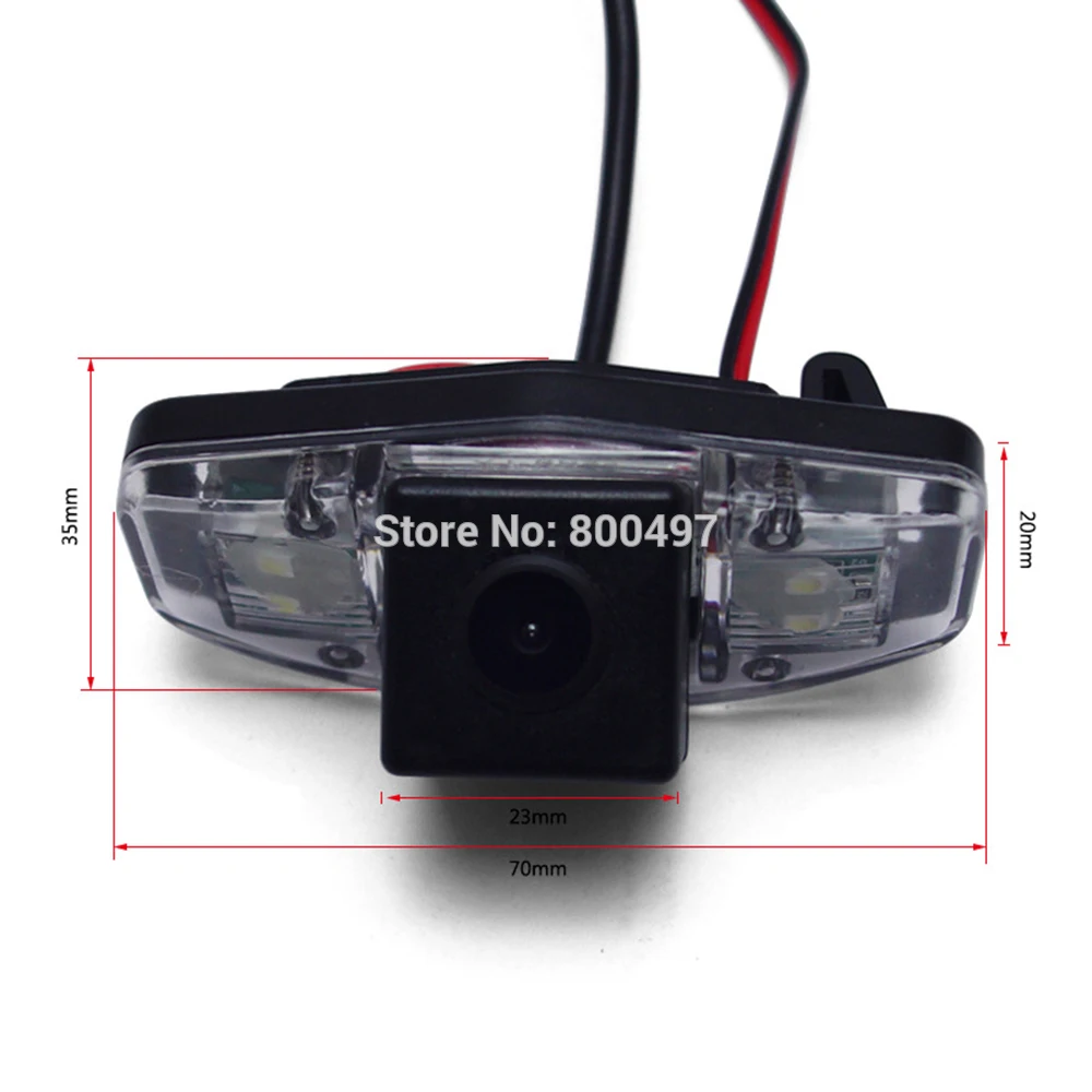HD CCD Автомобильная камера заднего вида Камера Парковка Резервное копирование IP67