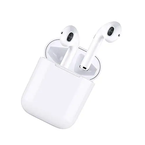 Tenachi наушники-вкладыши TWS bluetooth наушники беспроводные 5,0 стерео наушник с зарядной чехол гарнитура - Цвет: Белый