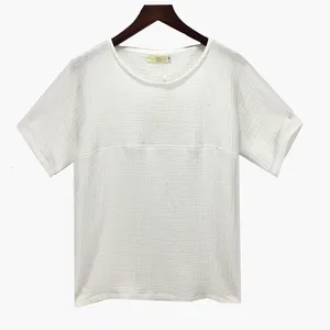 Новинка 2021, летние женские хлопковые футболки, повседневные блузки, топы размера плюс, L-4XL 5XL 6XL, Одежда большого размера 12 цветов