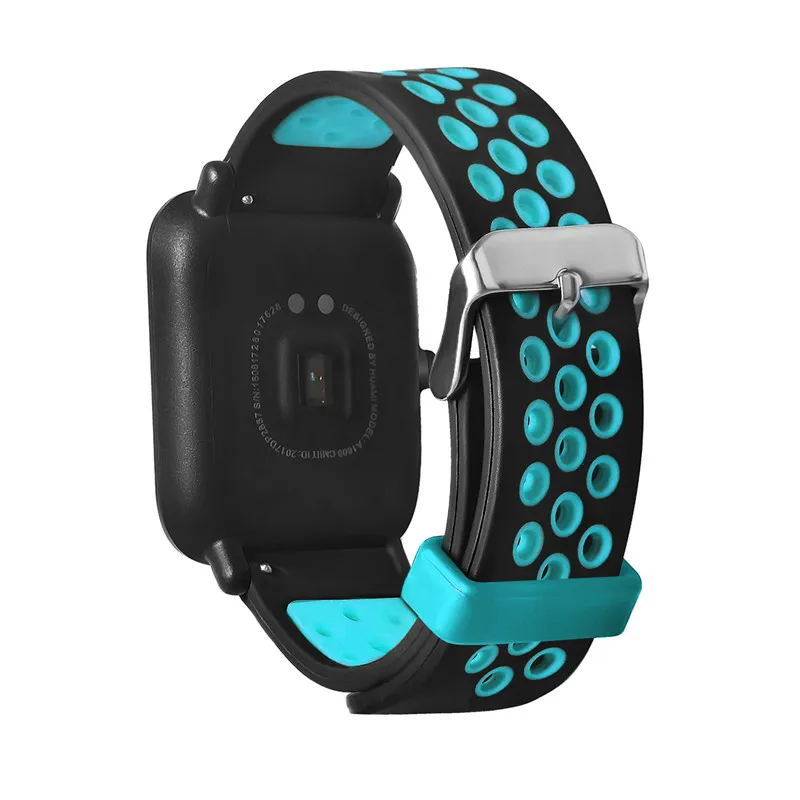 Ремешок для часов xiaomi Amazfit BIP силиконовый ремешок спортивный фитнес-трекер galaxy 42