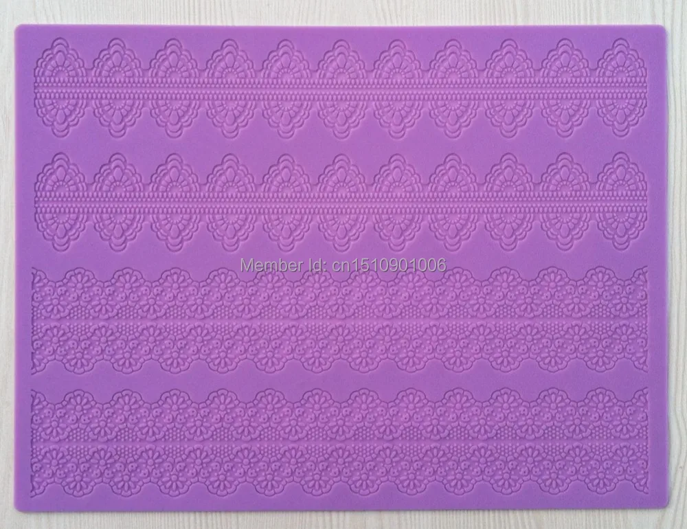 

1pc hot-selling CT-007 rectangle 100% food-grade silicone baking mat,cake decorating silicone mats mold tools