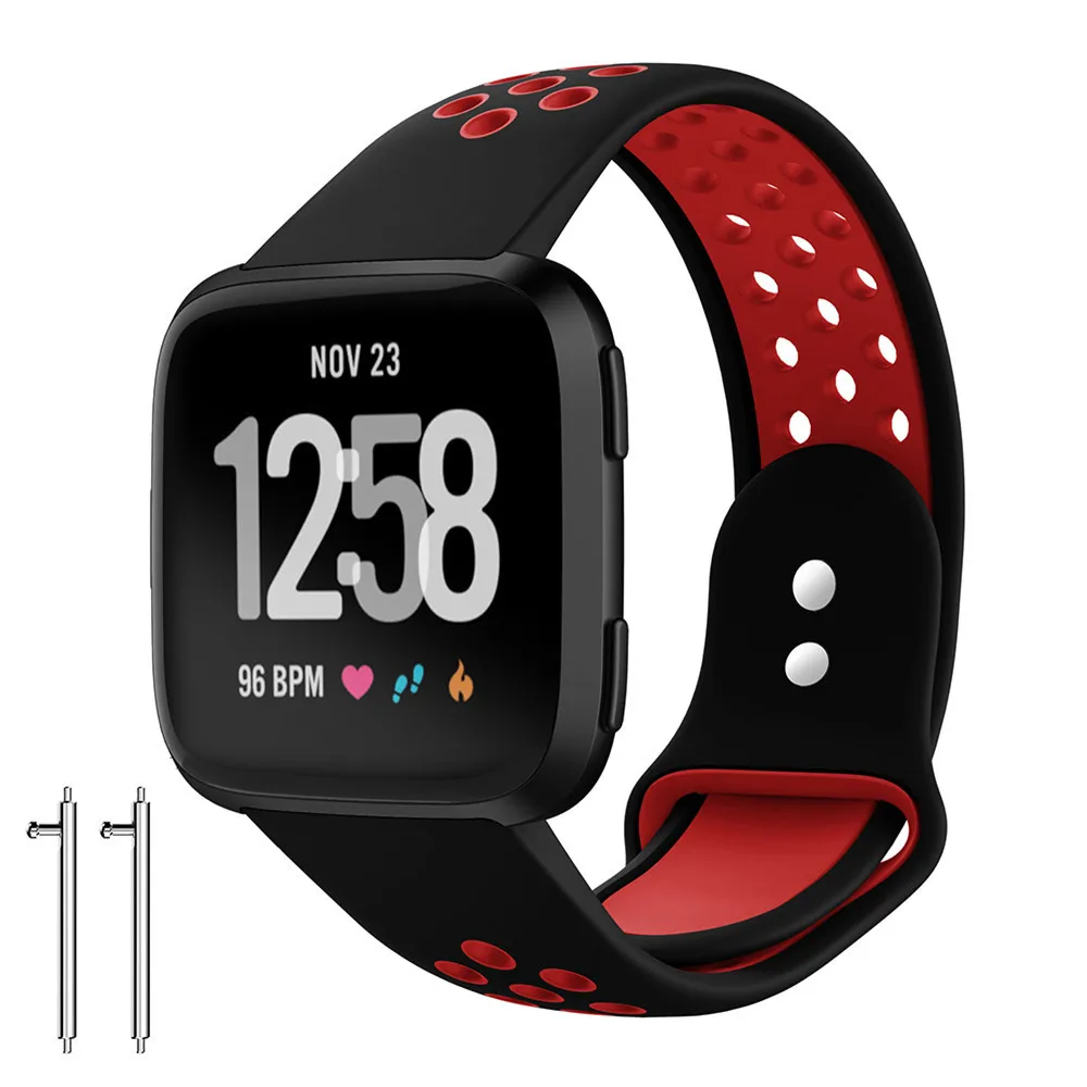Ремешок для спортивных часов для fitbit versa band correa силиконовый браслет наручный браслет ремешок для ремня fitbit наручные часы аксессуары