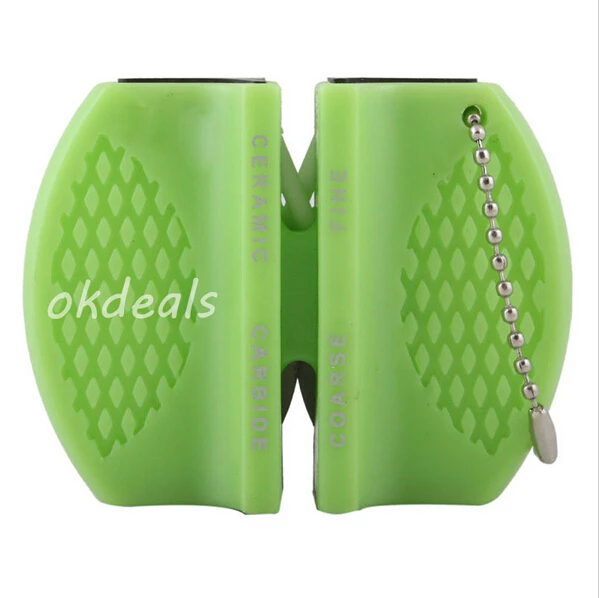 1 шт. карманная точилка для кухонных ножей из вольфрамовой стали|kitchen knife sharpener|knife