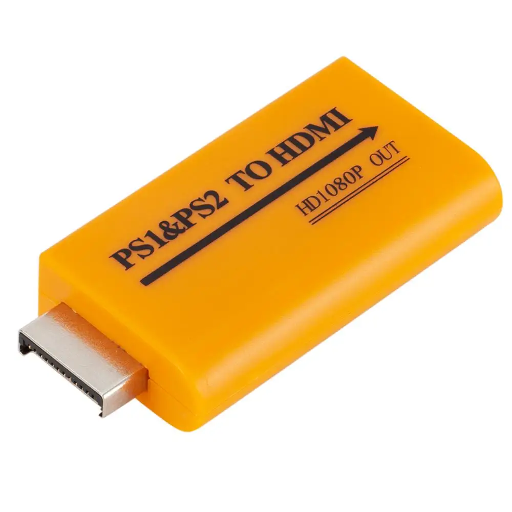 Новое обновление поддержка 1080P выхода PS1 и PS2 к HDMI с 3 5 мм аудио видео конвертом для