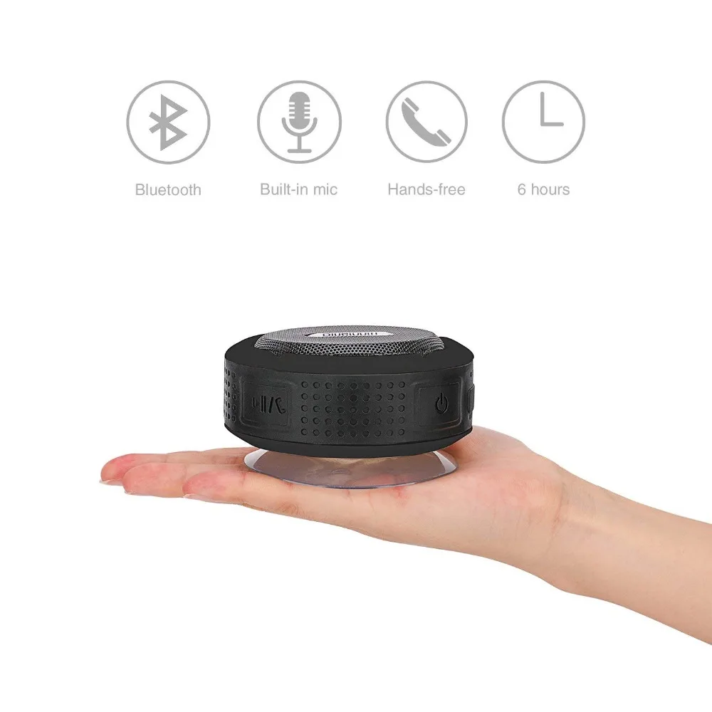 Bluleki Мини Bluetooth динамик беспроводной открытый Встроенный микрофон высокое