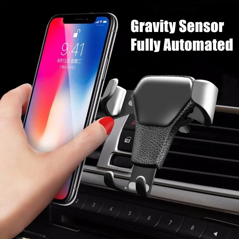 Универсальный автомобильный держатель для телефона Gravity Car Air Vent Mount In Iphone X 8 samsung