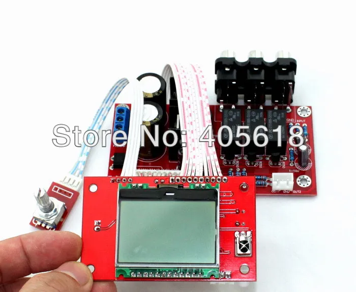 PGA2311 remote preamp upgraded lattice screen with memory Mute | Инструменты