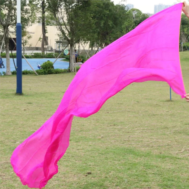 100% Real Silk Belly Dance Veil 1 Pc Belly Dance Accessory Belly Dance Veil Shawl Scarf Dance Practice Stage Performance Veil