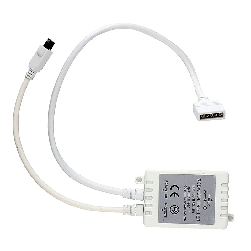 FGHGF 4-канальный DC 12 в-24 в RGBW светодиодный регулятор света 40Key 5Pins ИК пульт