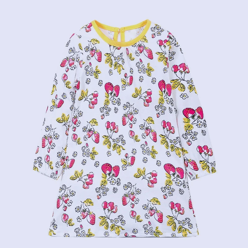 1.5-6 ages 6pcs/pack girls 100% cotton autumn long sleeves dress kids wholesale lots clothes for spring | Детская одежда и обувь