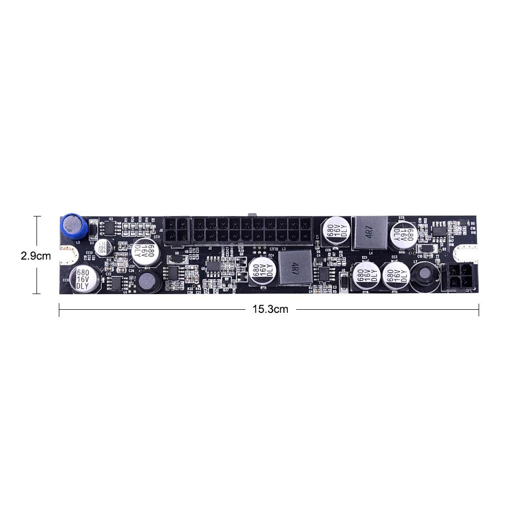 CHIPAL DC ATX 24Pin переключатель PSU адаптер карта Mini-ITX 24 Pin PC блок питания LR1204 180W 12V для HTPC