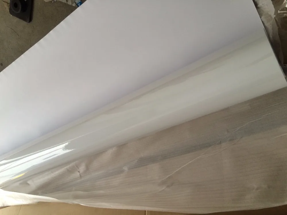 3-слойная блестящая белая автомобильная пленка виниловая наклейки самоклеящаяся