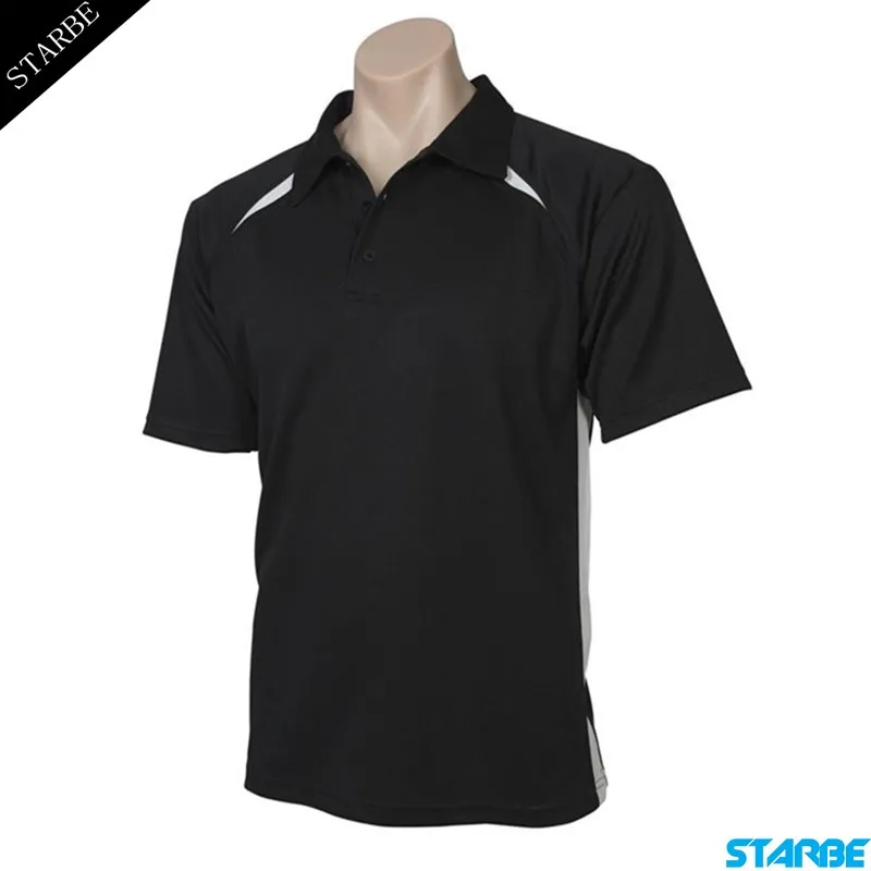 Высококачественные мужские футболки для гольфа Спортивная футболка из 100%