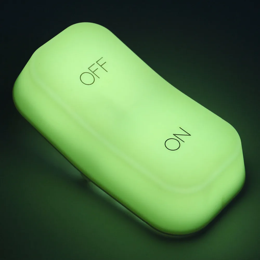 ON/OFF Key Switch Two Tranche Adjustable Dual Mode Gravity Sensor Night Light Lamp Power Supply Atmosphere Bedside Bedroom | Освещение