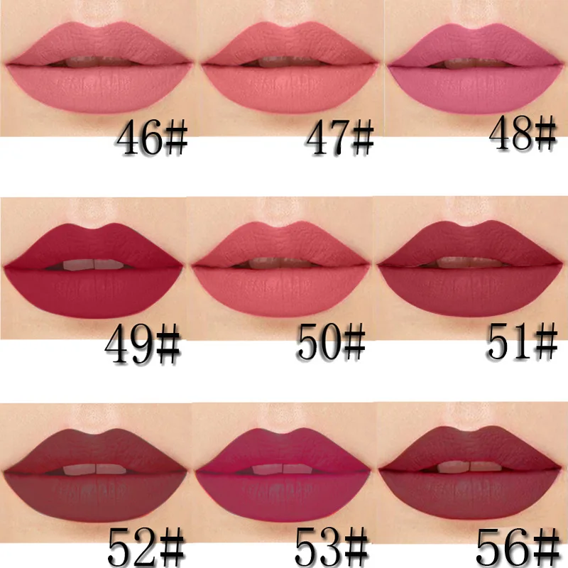Бархатная матовая губная помада Miss Rose 18 шт./лот водостойкая вампирская