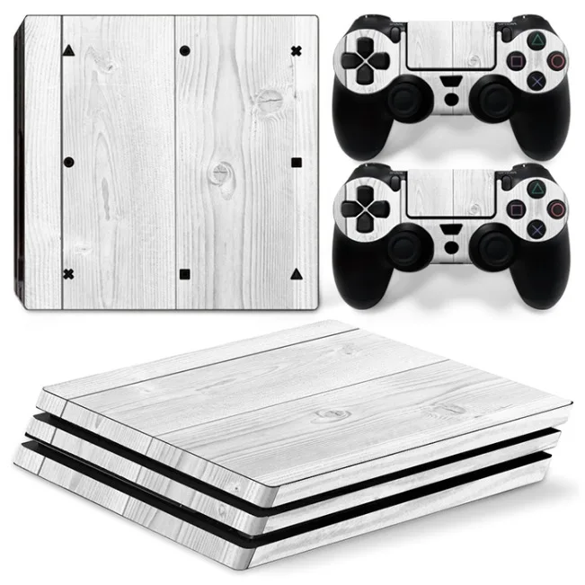 Дерева от китайского производителя для ps4 pro виниловые наклейки на кожу крышка с сделанные по дизайну головного изготовителя - Цвет: TN-P4Pro-1302