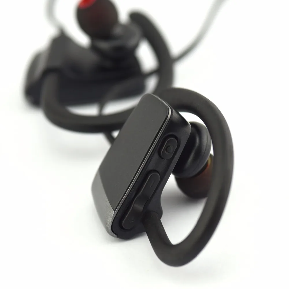 Спорт ушной крючок беспроводные bluetooth наушники красный черный 4 1 для iphoneX iphone6 7 8