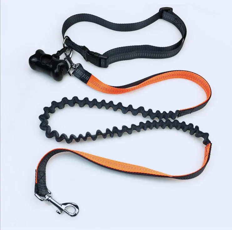 Нейлоновый пояс для бега поводок собаки с подкладкой на талии молнией сумка