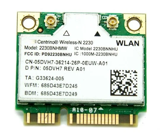 Оптовая продажа Новая беспроводная Wi Fi карта Intel Centrino Wireless N 2230 для Bluetooth 4 0 Half Mini PCI