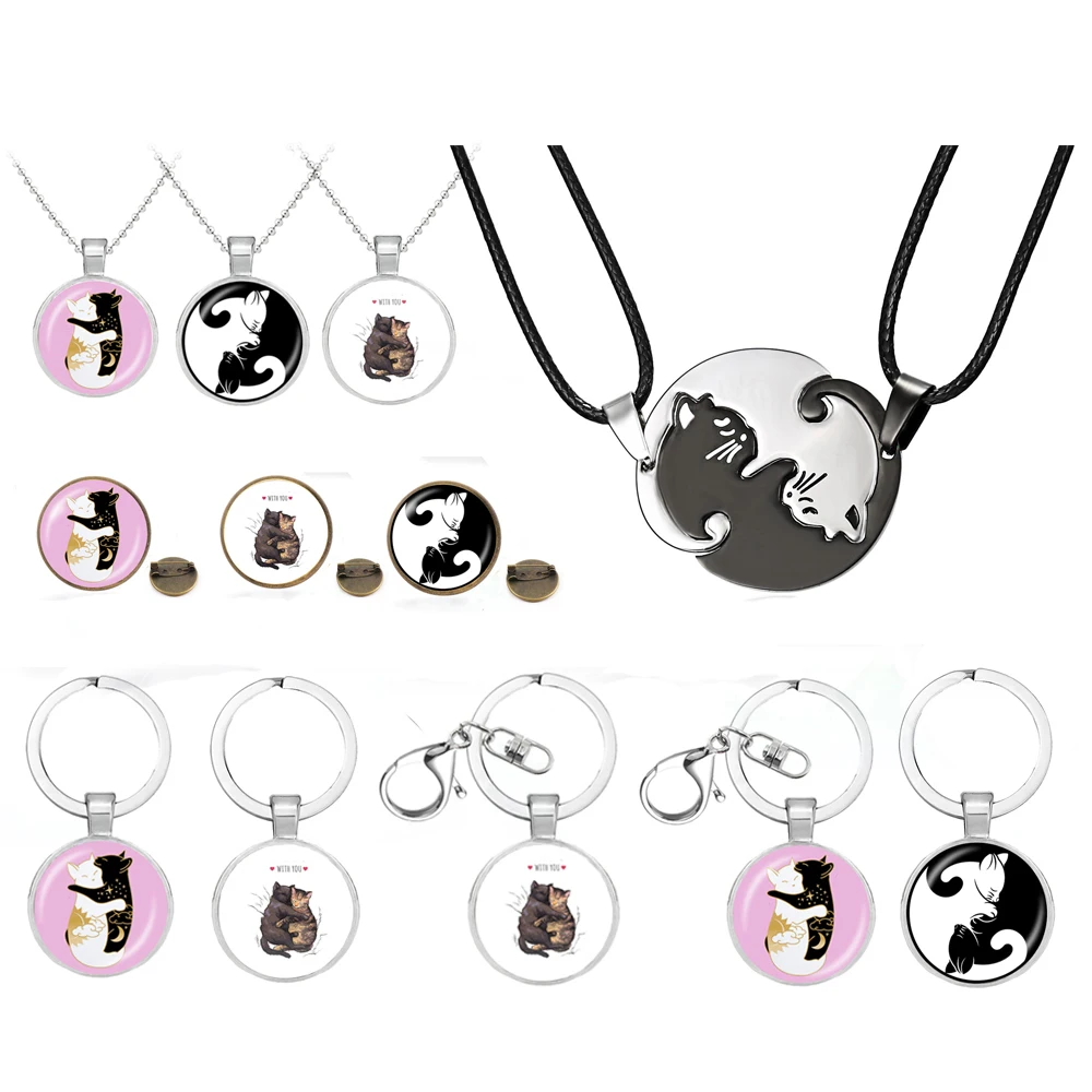 Новинка 2019 ожерелье для влюбленных цепочка ключей домашних животных подвеска