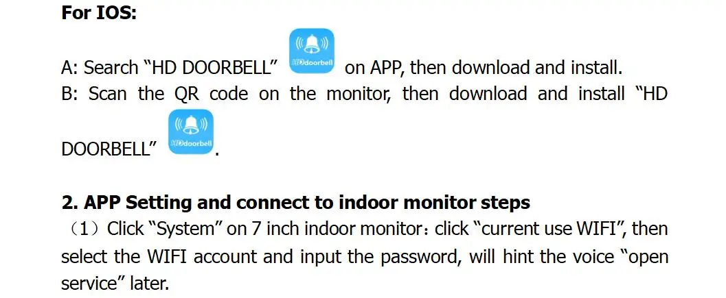 7 дюймов сенсорный экран цветной Wifi Смарт видео телефон двери дверные звонки наборы с RFID карты домофон камера