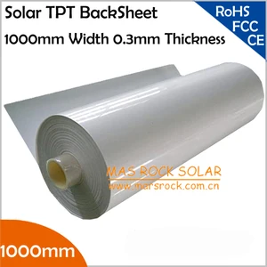 Задняя панель солнечной батареи, толщина 1000 мм, толщина 0,3 мм, 5 млот, оптовая продажа