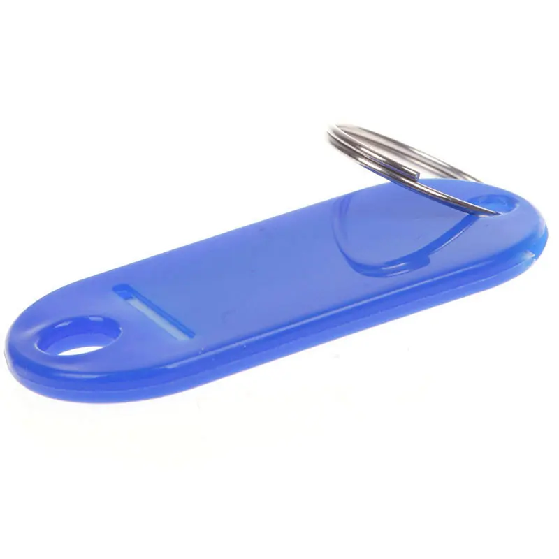 Пластиковые заготовки для брелоков 30 шт. кольцо ключей сделай сам бирки с именем