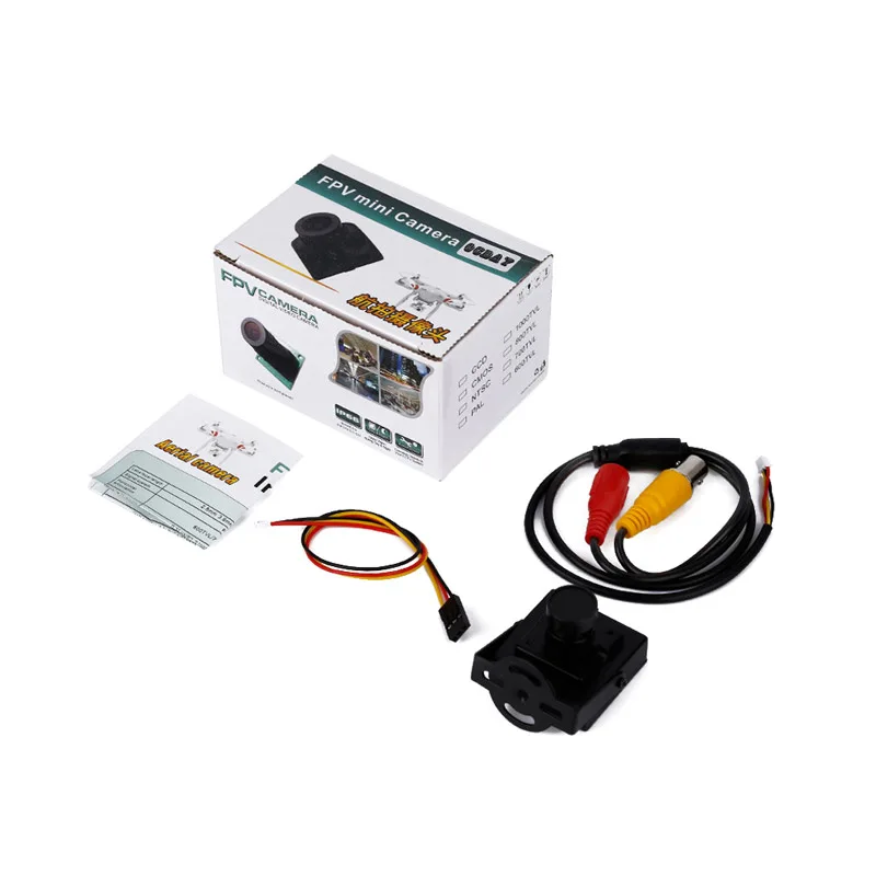 Мини HD 1/3 &quot3 6 мм 700TVL CCD ИК широкоугольный объектив FPV домашняя камера