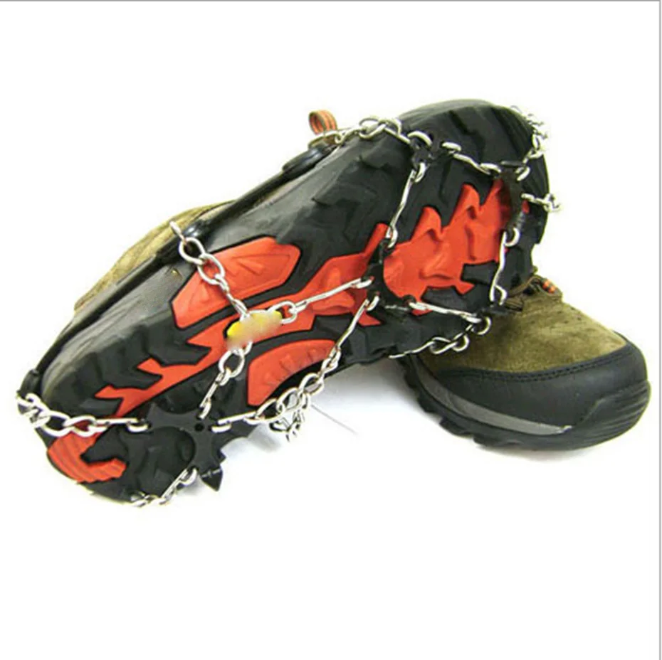 

YINGTOUMAN Outdoor 8-teeth Anti-Slip Snow Ice Gripper For Mountaining Climbing Hiking Practical Grip Spike Shoe Crampon