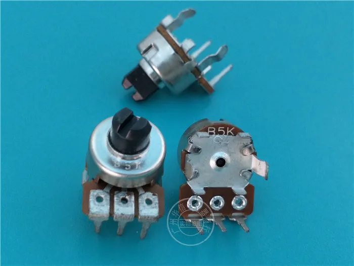 10 шт. для CF 1212N вертикальный одинарный потенциометр B5K/длина ручки 5MMF Ширина 13 мм