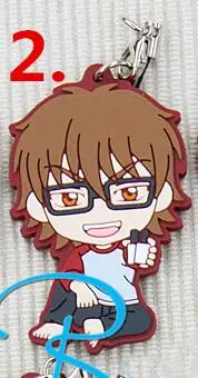 2 1 шт. аниме брелок Miyuki Kazuya no ACE Sawamura Furuya Satoru Haruichi телефонный брелок для портфеля брелоки De Llaveros - Цвет: 2