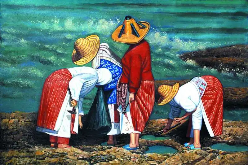 Дамы друзья кофе магазин кафе Большая шляпа чистые ремесла импрессиониста