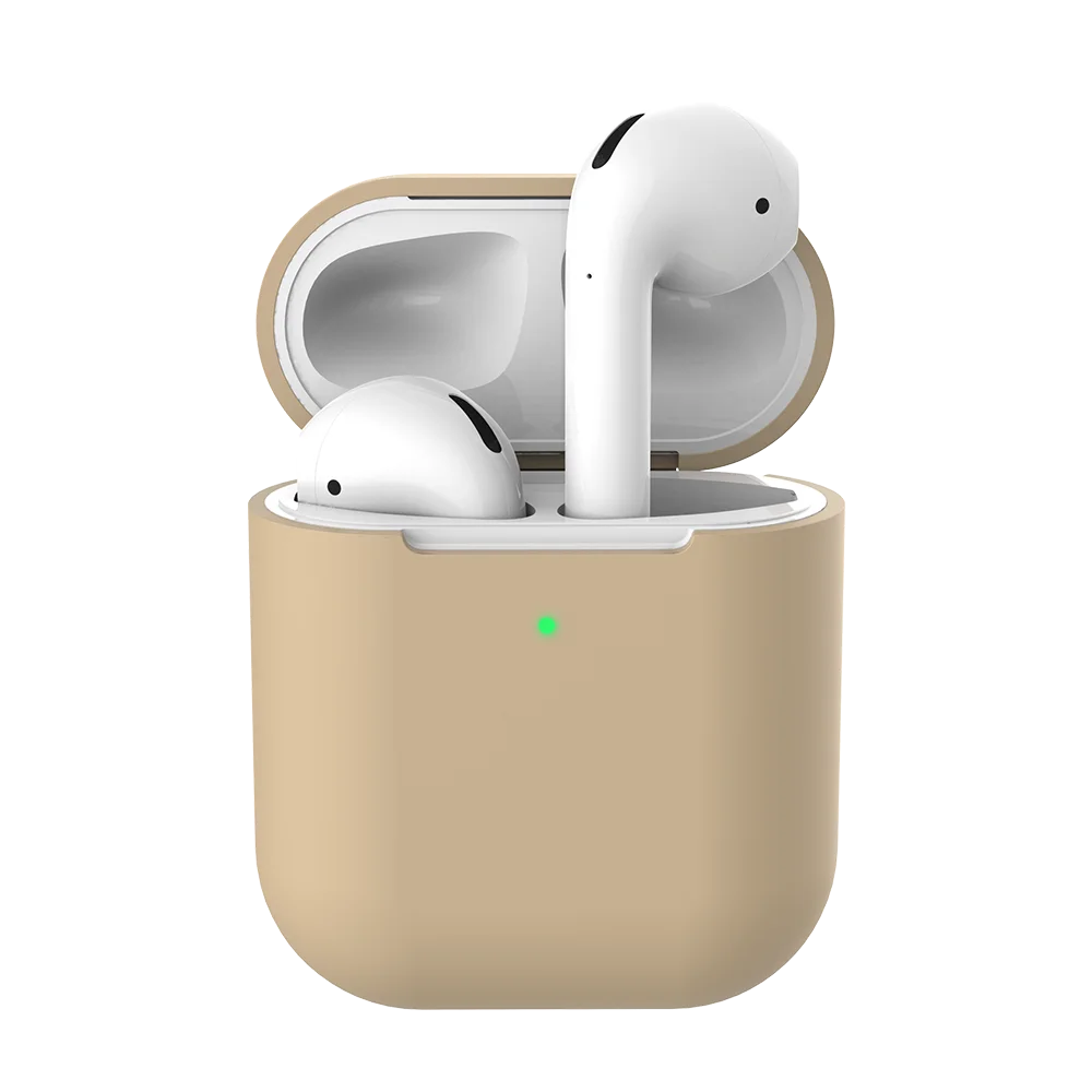 ТПУ Мягкий силиконовый чехол для Airpods 2 аксессуары защитный чехол ультра тонкий противоударный держатель для Apple Air Pods 2 коробка крышка - Цвет: 11