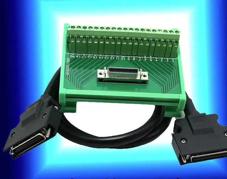 Универсальная Клеммная колодка SCSI 36 с кабелем SCSI36 36P | Компьютеры и офис