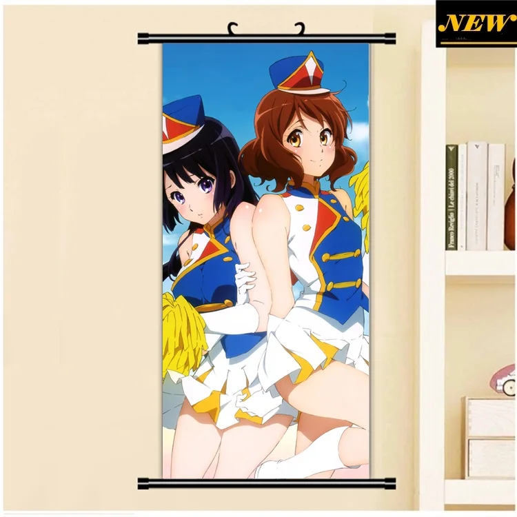 45X95 см звук! Hibike! Euphonium Reina Oumae Kumiko мультфильм аниме Искусство Настенная картина