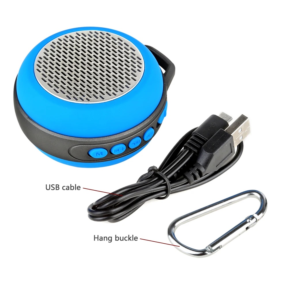 TOPROAD мини портативный Bluetooth динамик супер бас беспроводные стерео колонки