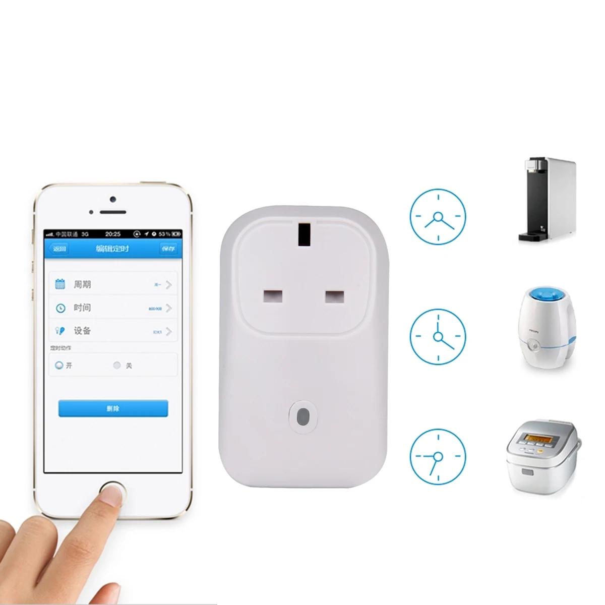 Nosii умный дом оригинальный RMMini3 WiFi + IR 4G пульт дистанционного управления UK Plug