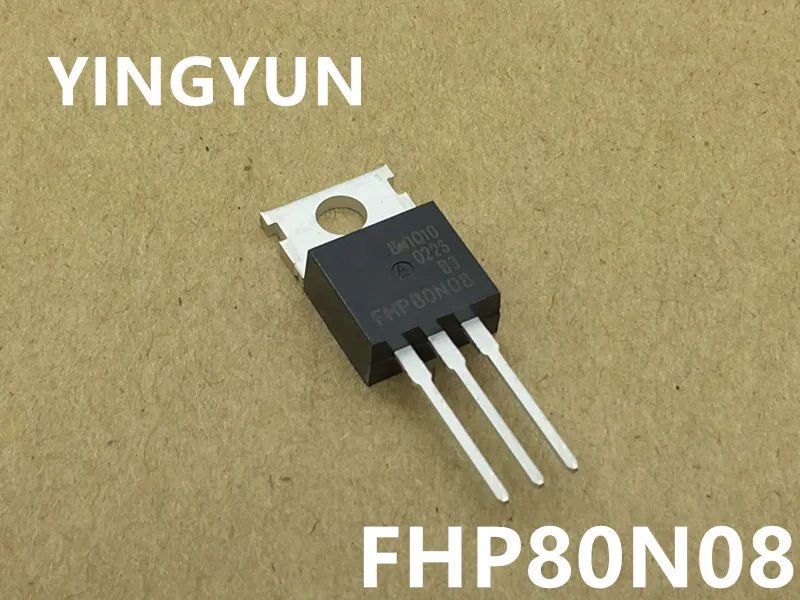 10 шт./лот FHP80N08 80N08 220 транзистор (MOS прибор) 80A 80V новый оригинальный|Инструменты для