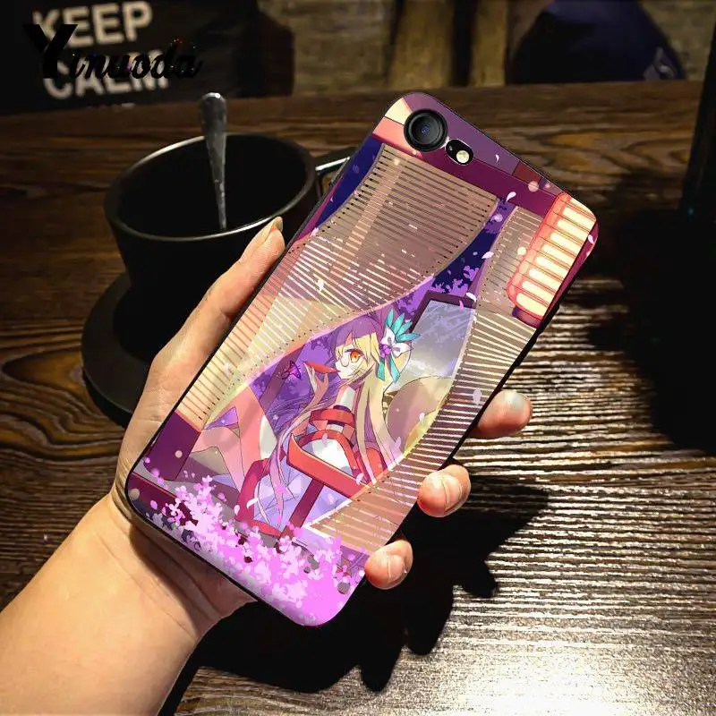 

Yinuoda No Game No Life Best Coque Shell Phone Case for iPhone 7 6 X 8 6s Plus 5 5S XS XR11 11pro 11promax
