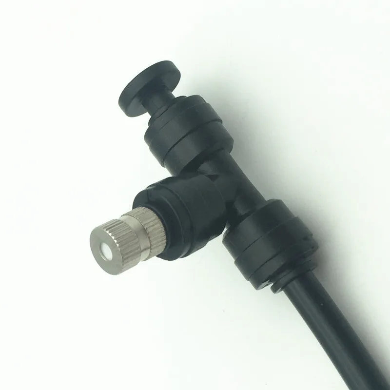 F271 высокое Давление DC 12 V 5L мембранный насос для тумана с 6 мм быстрым скольжением насадка для орошения Наборы для приготовления пищи на воздухе система отпотевания