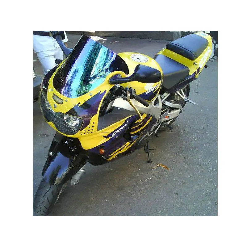 Мотоцикл двойной пузырь лобовое стекло ветер экран для 1994 1995 1996 1997 Honda CBR900RR CBR 900 RR 893 Fireblade 94 95 96 - Цвет: Black Iridium