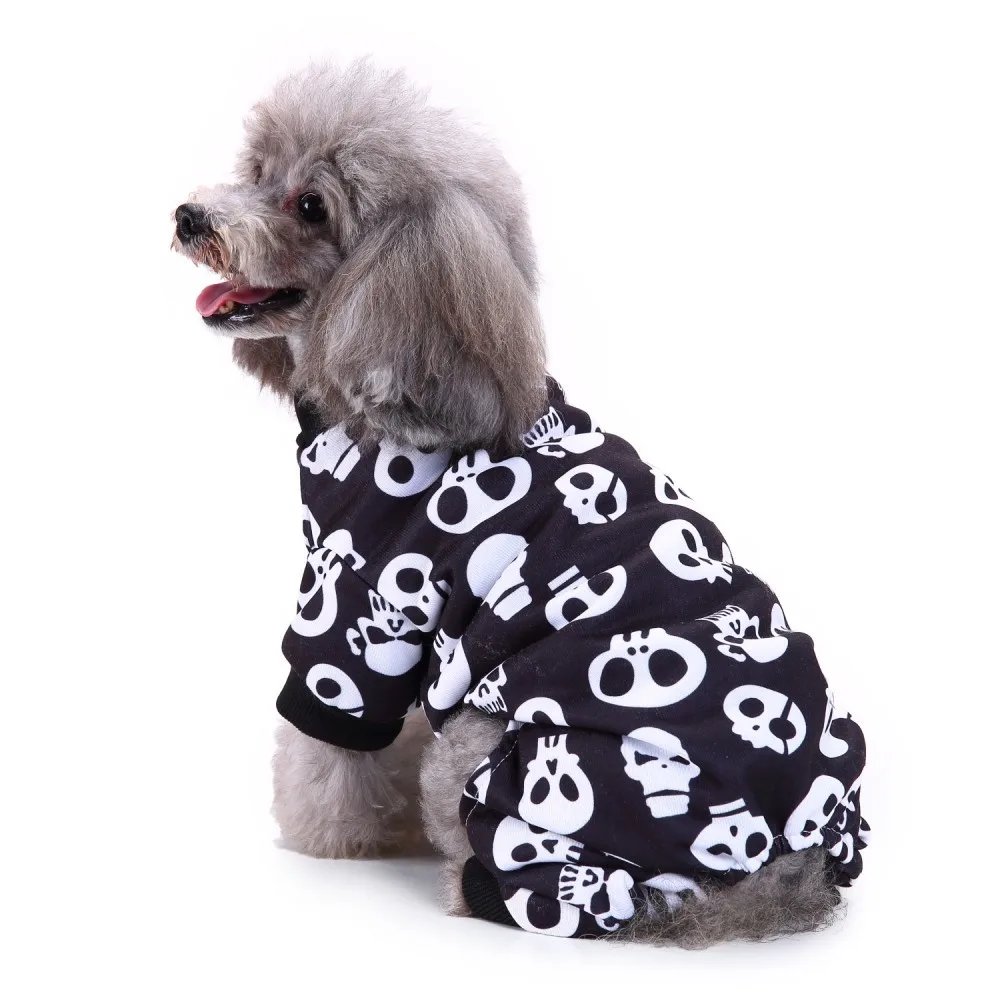 Зимняя забавная одежда для домашних животных котов собак костюм Хэллоуина кошки